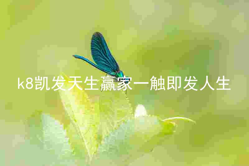 k8凯发天生赢家一触即发人生
